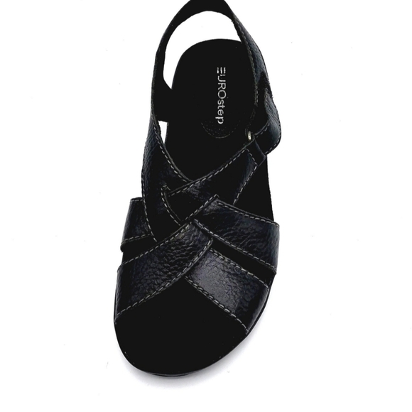SIZE 6.5M EUROstep Leather Sandals EUC - Picture 2 of 5